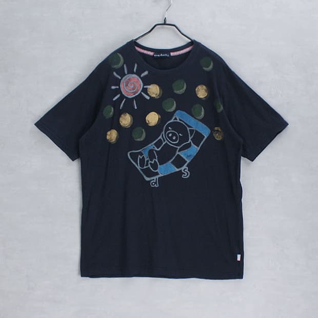 DRUG STORE'S _ crew neck print tee