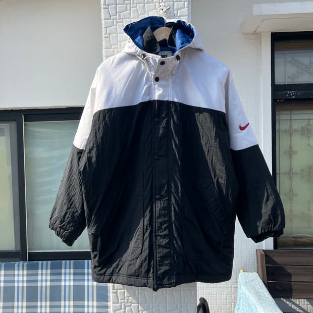 90s 나이키 올드스쿨 누빔 파카