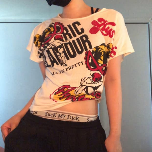 2000s Archive HYSTERIC GLAMOUR Baby Tee
