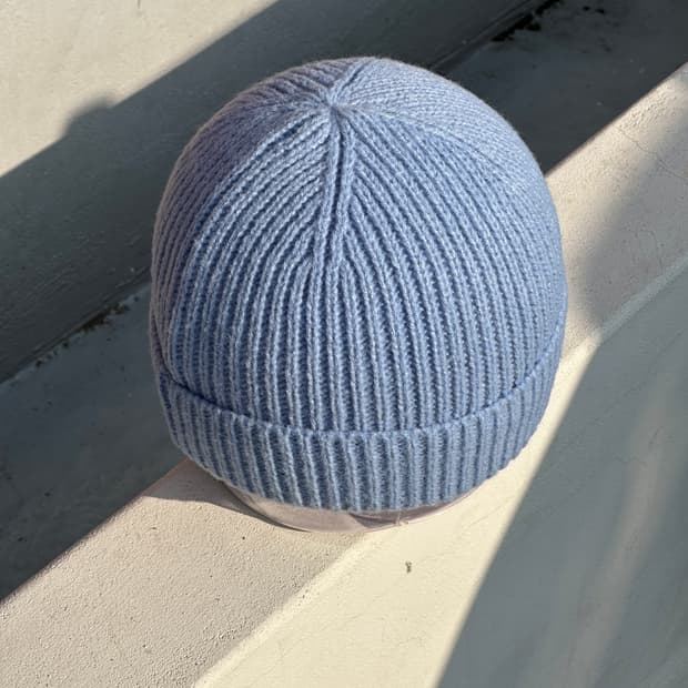 [M] 빈티지 소라톤 무지 비니 모자