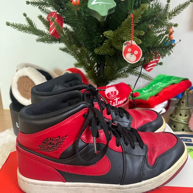 [신발]나이키 조던1 브레드 미드 265