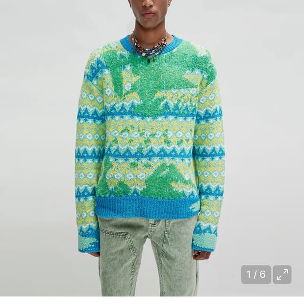 앤더슨벨 유니섹스 서브멀지 노르딕 스웨터