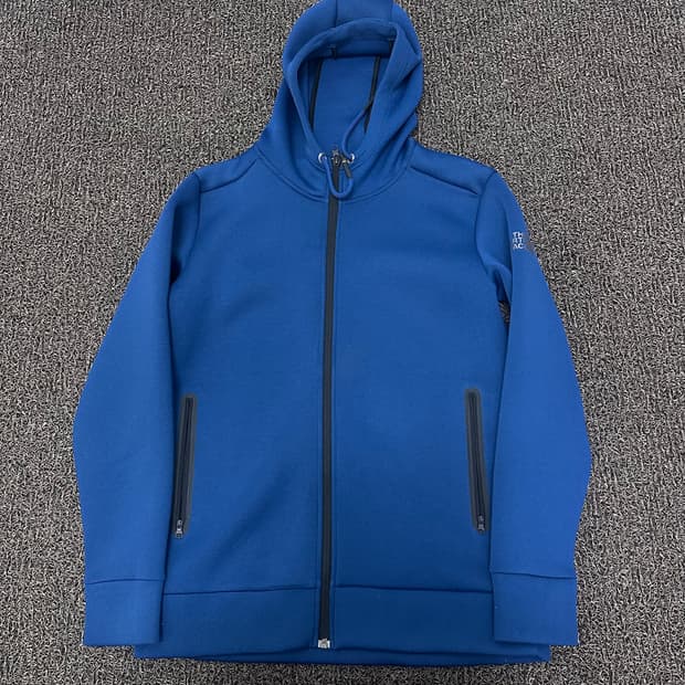 노스페이스 후드집업 블루 100(L)
