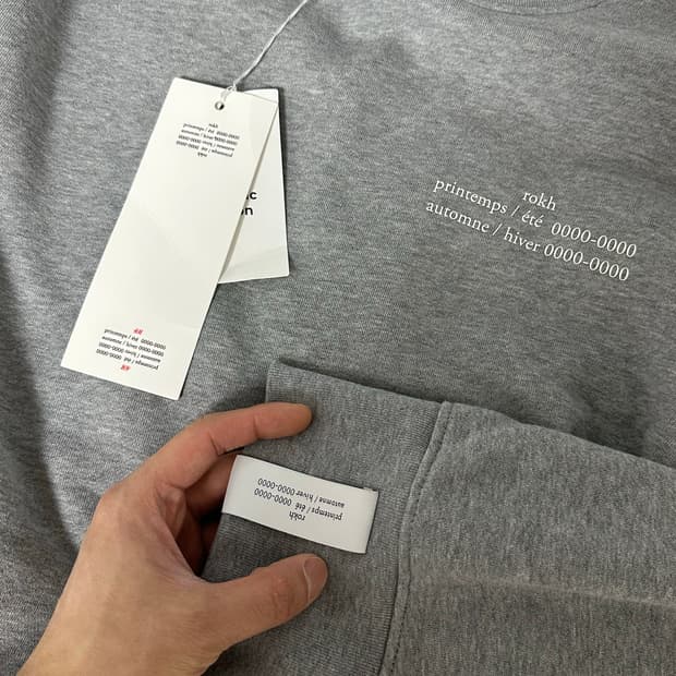 H&M X ROKH 콜라보 맨투맨 새상품 급처