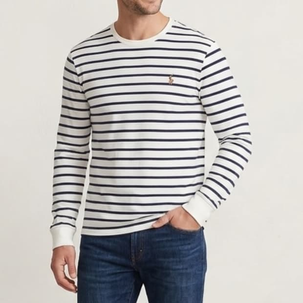 [95]폴로랄프로렌 스트라이프 긴팔 티셔츠