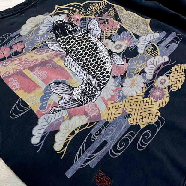 카라쿠리 타마시 코이 사쿠라 맨투맨