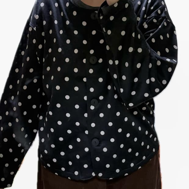 Dot cardigan