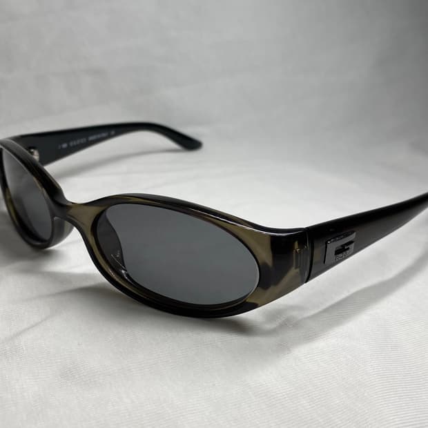 90s 구찌 빈티지 선글라스 오벌형 G로고 