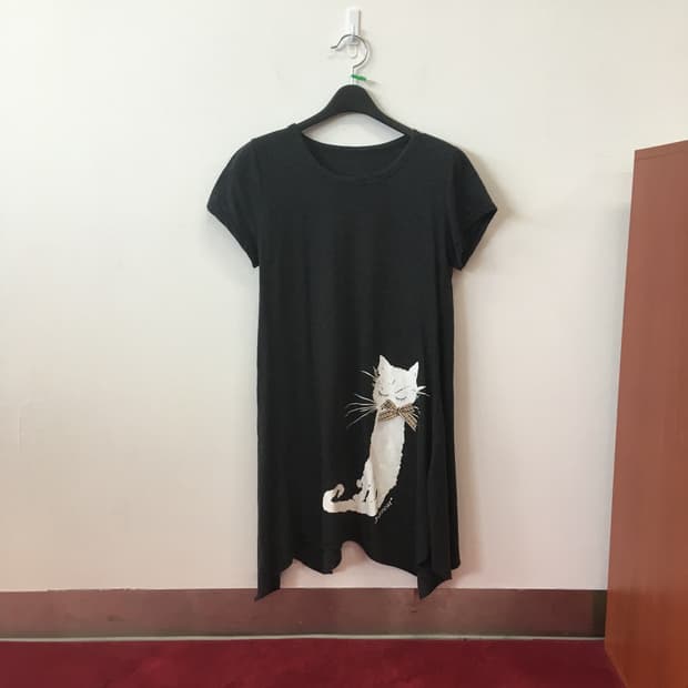  vintage long side top