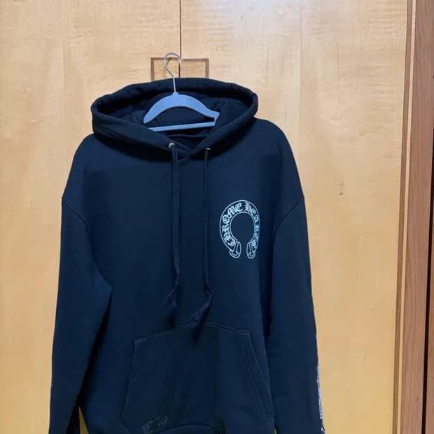 크롬하츠 홀스슈 후드티 M