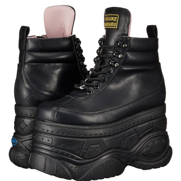 요스케 워커부츠스탠딩슈즈플랫폼통굽신발 36사이즈 잡화