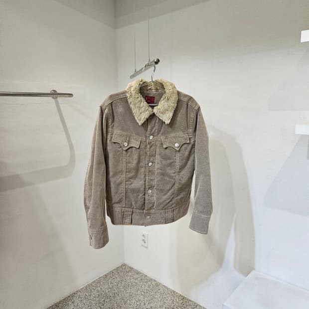 리바이스 코듀로이 쉐르파 트러커 자켓