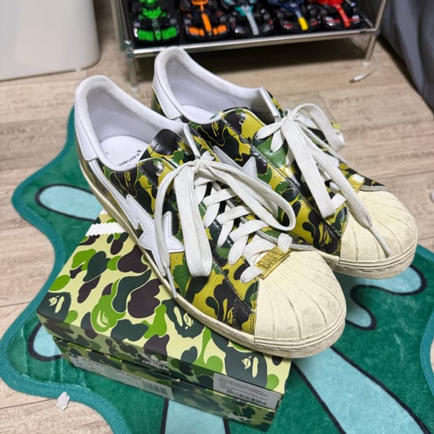 아디다스 베이프 슈퍼스타 80s 베이프스타