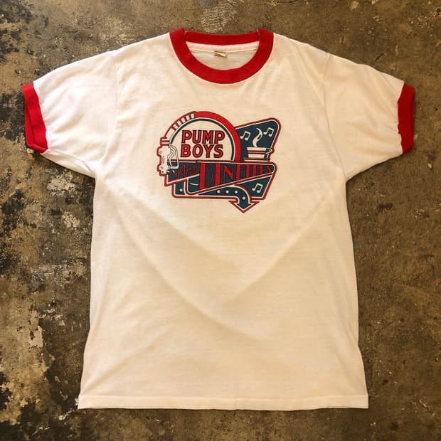 70s~90s Ringer T-shirt-