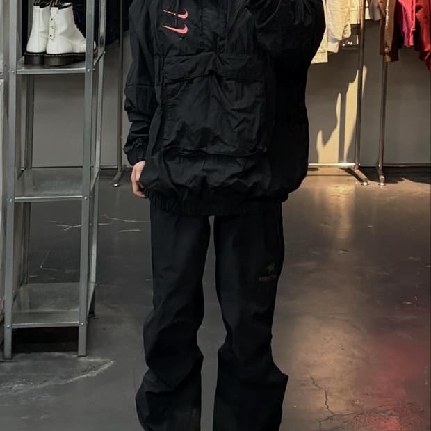 나이키 더블스우시 후디 아노락 바람막이 자켓 A3524