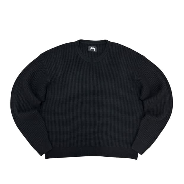 스투시 와플 캐시미어 니트