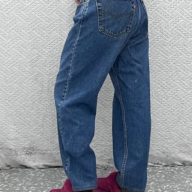 리바이스 550 올드스쿨 캐주얼 빈티지 데님팬츠 34인치 C07953