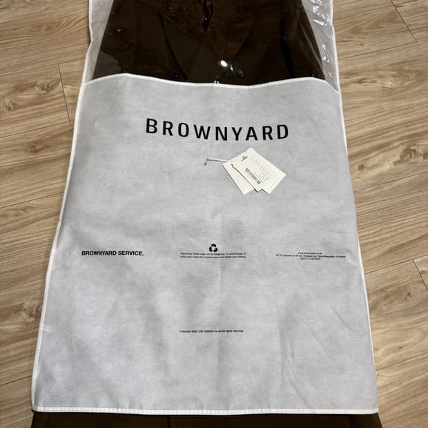 [5] 브라운야드 더블 브레스티드 코트 모카