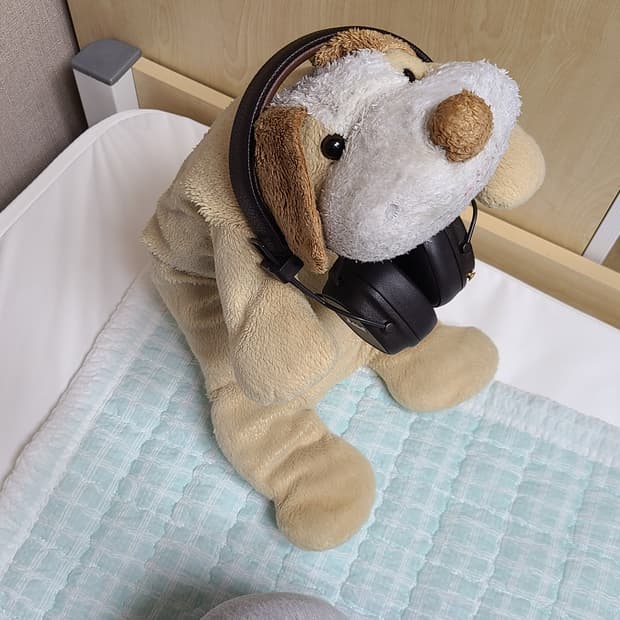 귀여운 강아지 인형 냔냐