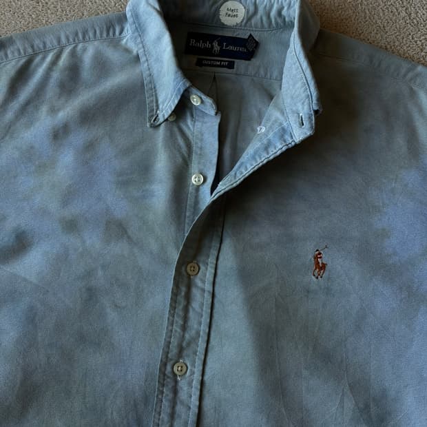 폴로 MATT FAUST 커스텀 타이다이 버튼다운 셔츠