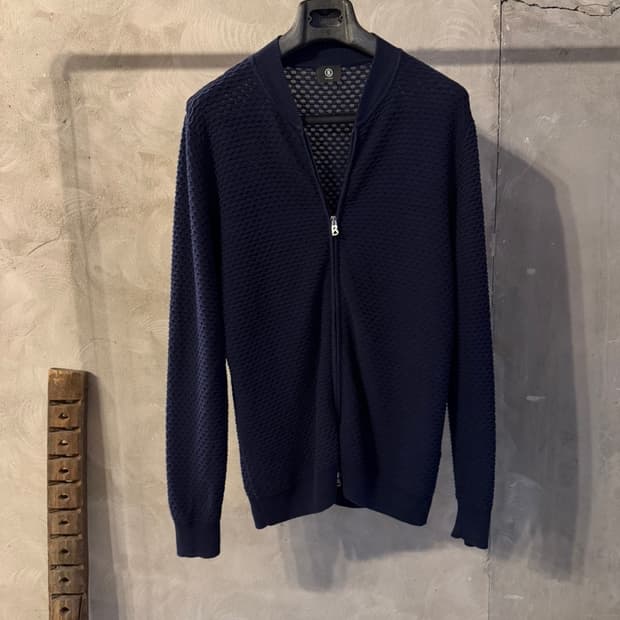 보그너 짚업가디건 남성105