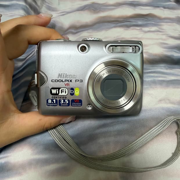 니콘 쿨픽스 p3(p4) 카메라 🎀💗 nikon coolpix