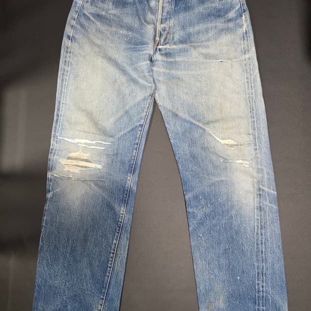 34 빈티지 리바이스 501 66전기 발렌시아제 555 lvc 90s