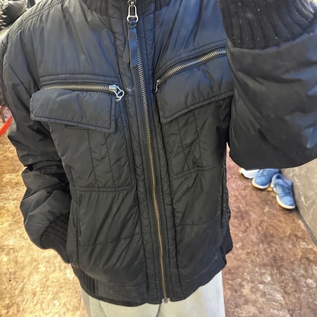 휴고보스 테크니컬 하이넥 점퍼