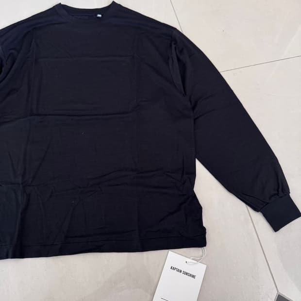 WOOL MERIO L/S 소프트 울 메리오 롱슬리브 티셔츠