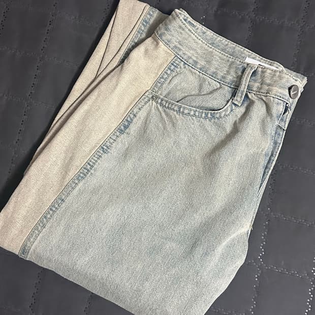 블랙업 와이드 팬츠