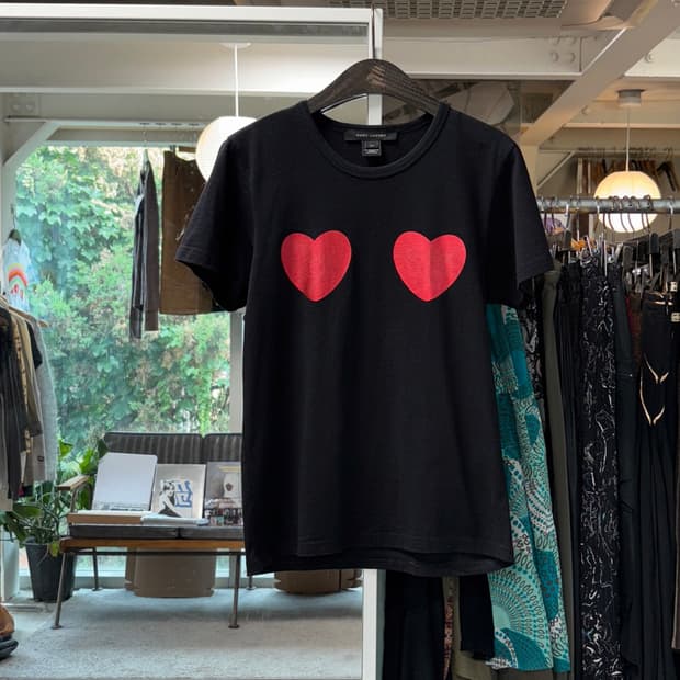 마크 제이콥스 하트 티셔츠