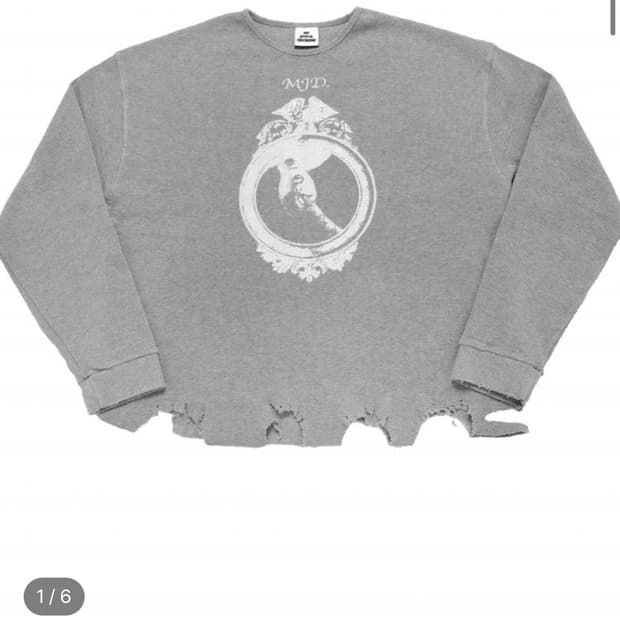 Mjd 디스 와플 티 그레이 (L)