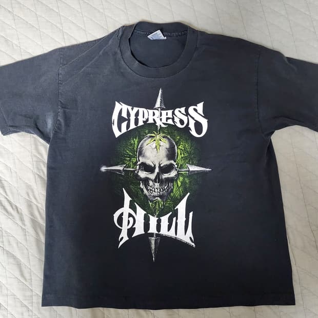 [XL] 90s 사이프레스힐 cypress hill 빈티지 랩티 밴드티