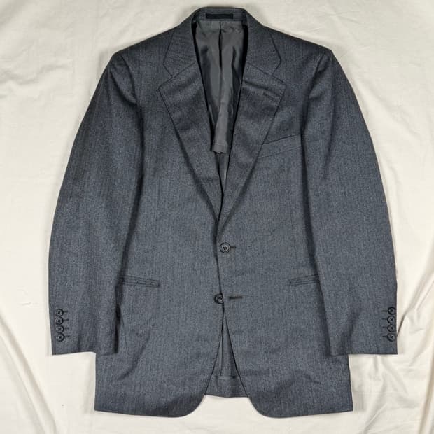 버버리 헤링본 정장 자켓