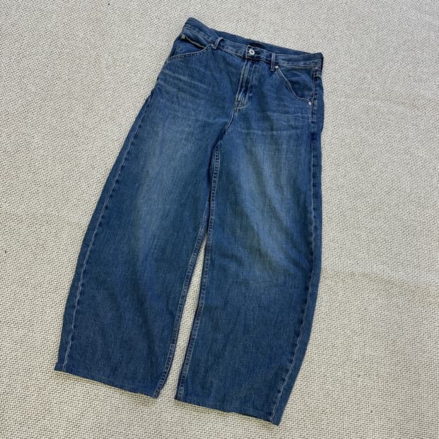 71 유니클로 데님 배기 커브 진 0410D