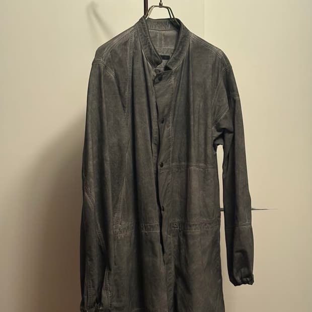 Klasica dying coverall coat