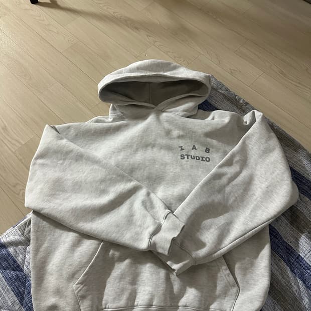 아이앱스튜디오 10주년 후드 라이트그레이