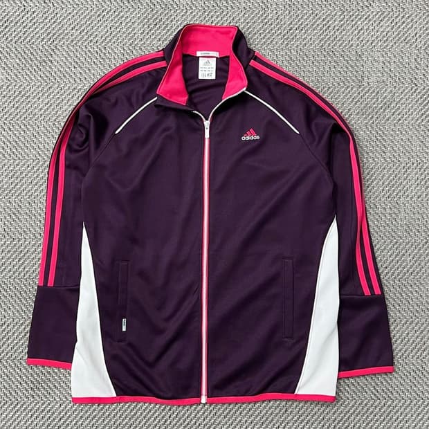 아디다스 퍼플핑크 트랙탑 v0794