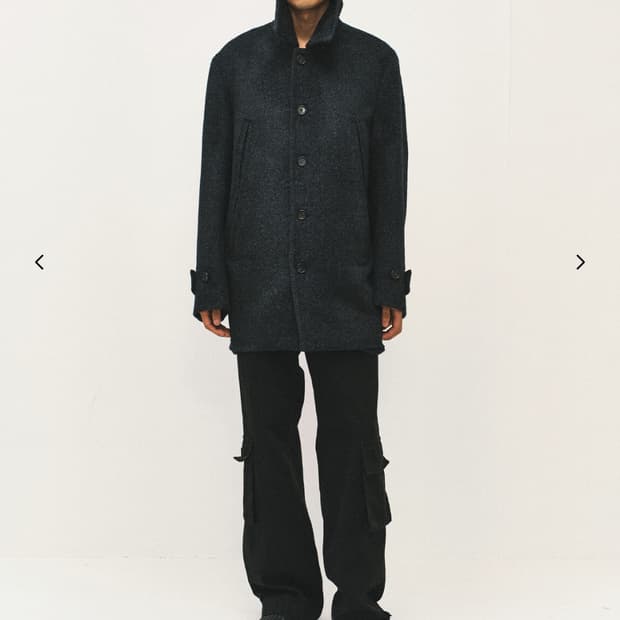 서피스에디션 임팔라 하프 코트 챠콜 M