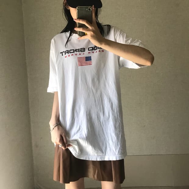폴로스포츠 90s 반팔티셔츠