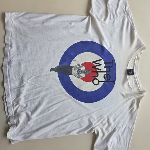 1996 The Who 밴드 티셔츠