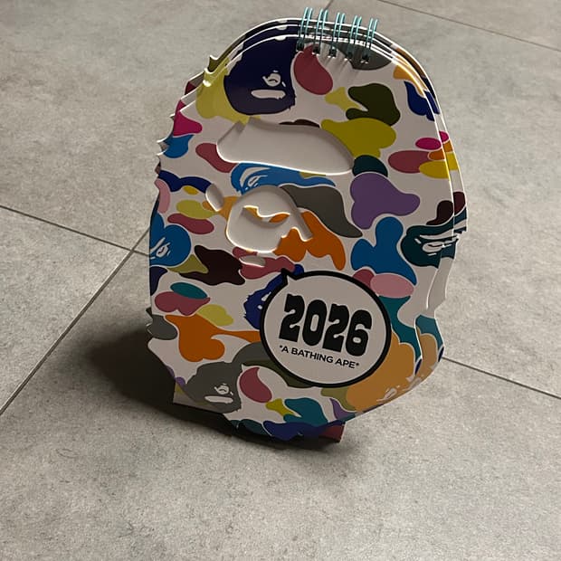 미사용 베이프 달력 2026