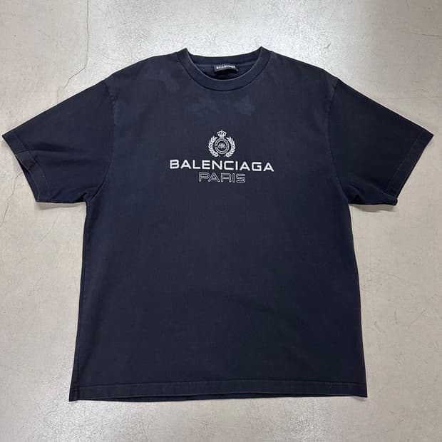 🔥BALENCIAGA PARIS 로고 반팔 티셔츠 🔥