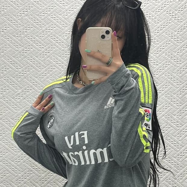 아디다스 15 - 16 레알 마드리드 어웨이 유니폼 롱슬리브 C06615