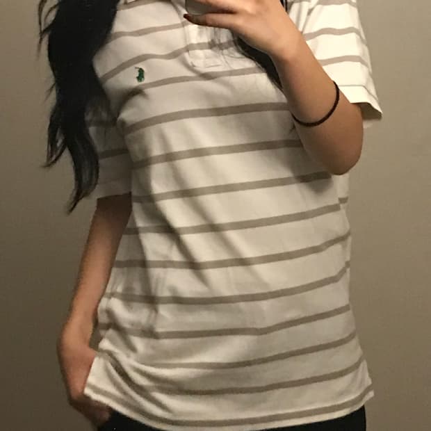 폴로 스트라이프 반팔