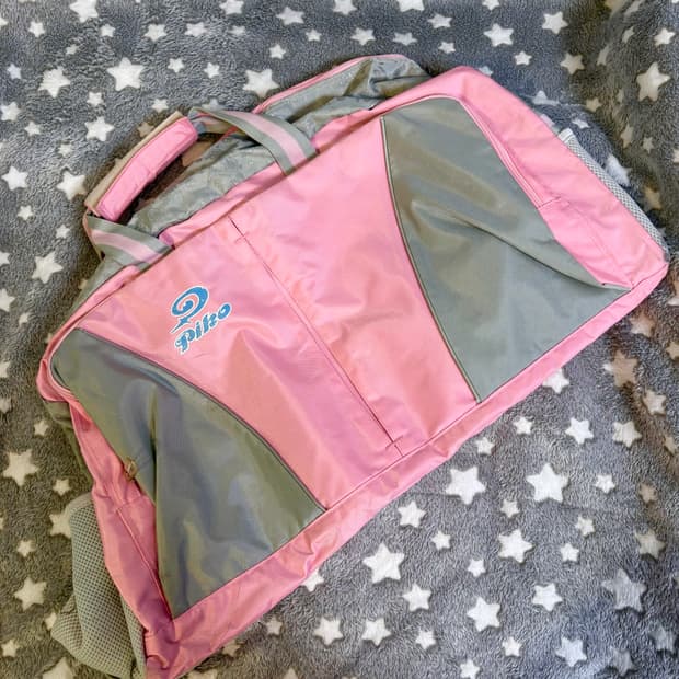 piko  핑크 보스턴백 백팩 일본 y2k 빈티지 모리걸 가방 핀터깔