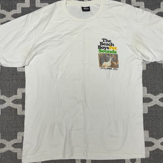 Stussy 스투시 비치보이즈 펫 사운즈 티셔츠 M 