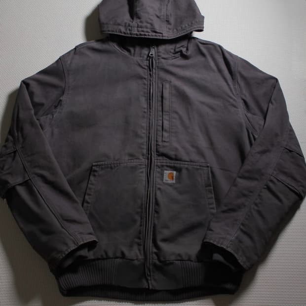 Carhartt 칼하트 차콜 덕 액티브 자켓 
