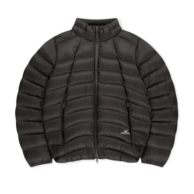 썬러브 경량패딩 차콜(카키)