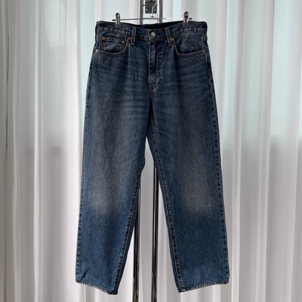 [32인치]리바이스 프리미엄 BigE 568 루즈 스트레이트 데님 팬츠